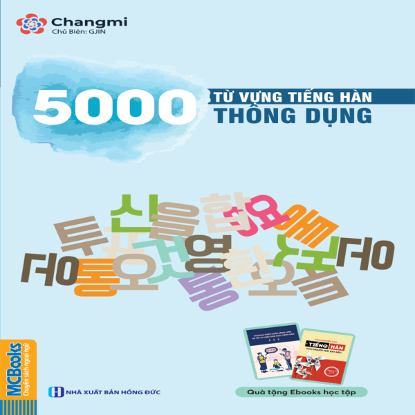 5000 từ vựng tiếng Hàn thông dụng